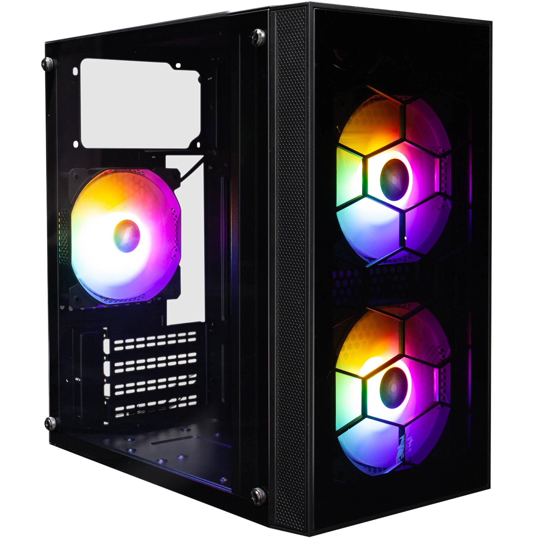 Корпус 1stPlayer X1-BK-3F1-PS-600FK-EU Black 600W Корпуси image 1