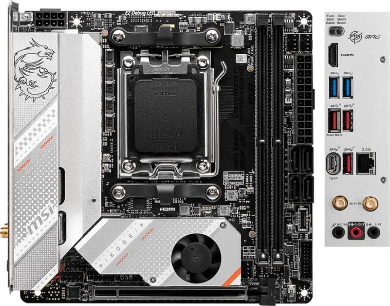 MSI MPG B650I Edge WiFi Материнські плати image 3