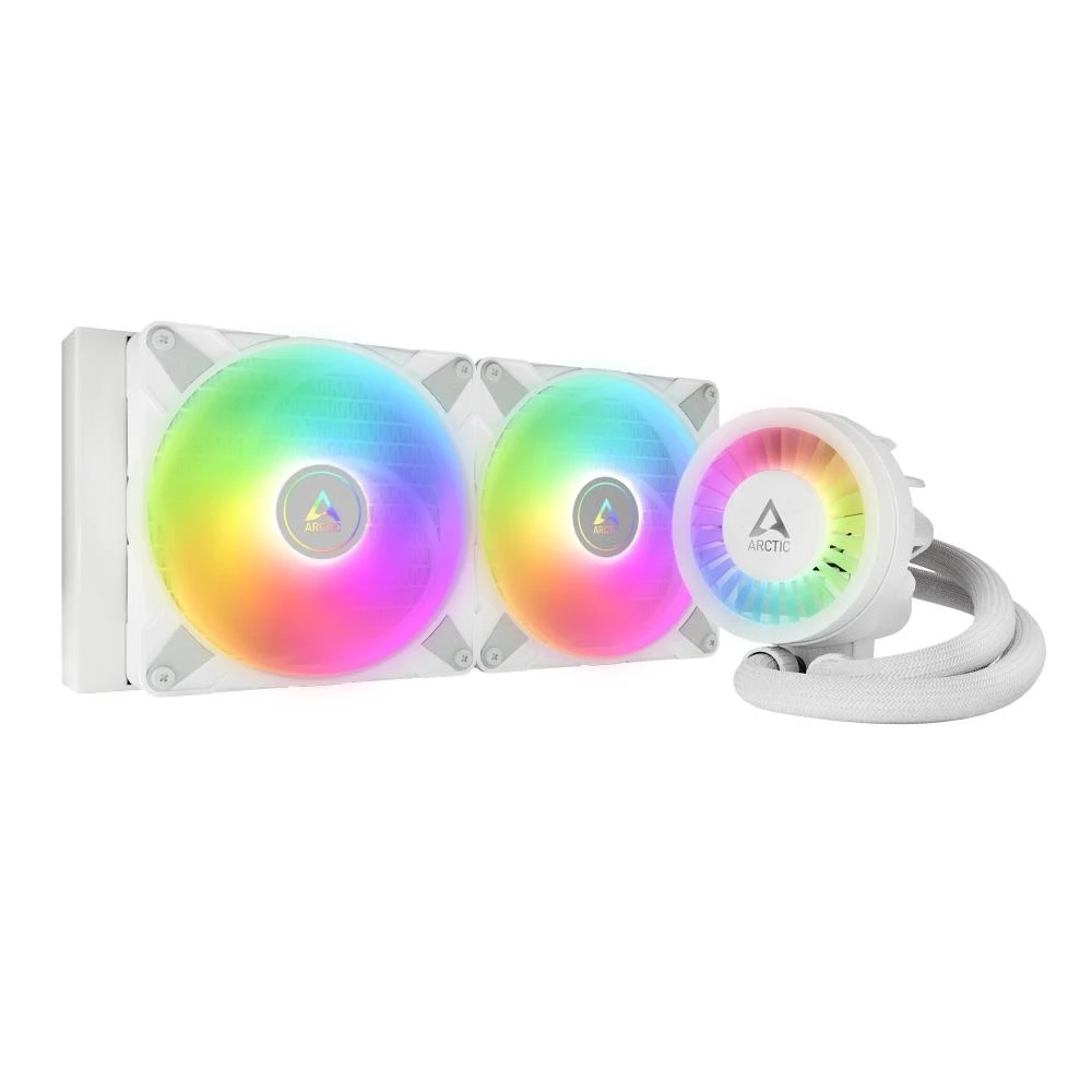 Водяне охолодження Arctic Liquid Freezer III 280 A-RGB White (ACFRE00151A) Охолодження image 3