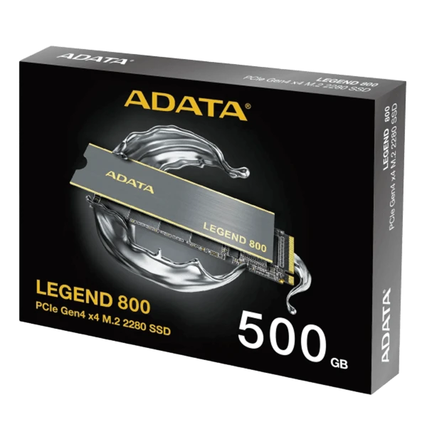 M.2 NVMe 500Gb ADATA Legend 800 (ALEG-800-500GCS) Накопичувачі image 1
