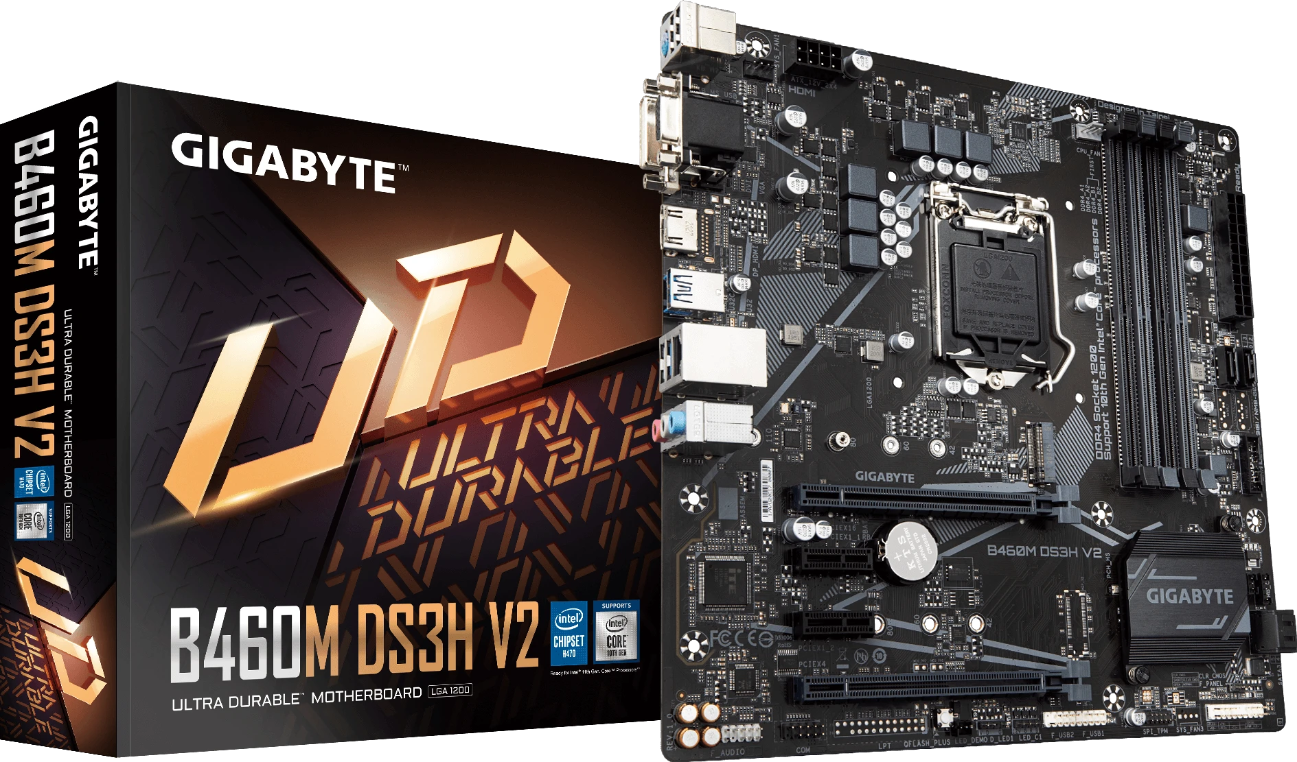 Gigabyte B460M DS3H V2 Материнські плати image 1