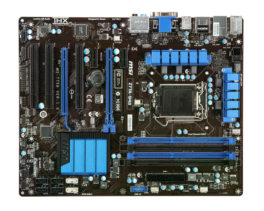 MSI Z77A-G43  Материнські плати image 5