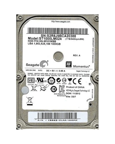HDD 2.5 1TB Seagate Spinpoint M8 (ST1000LM024) Накопичувачі image 1