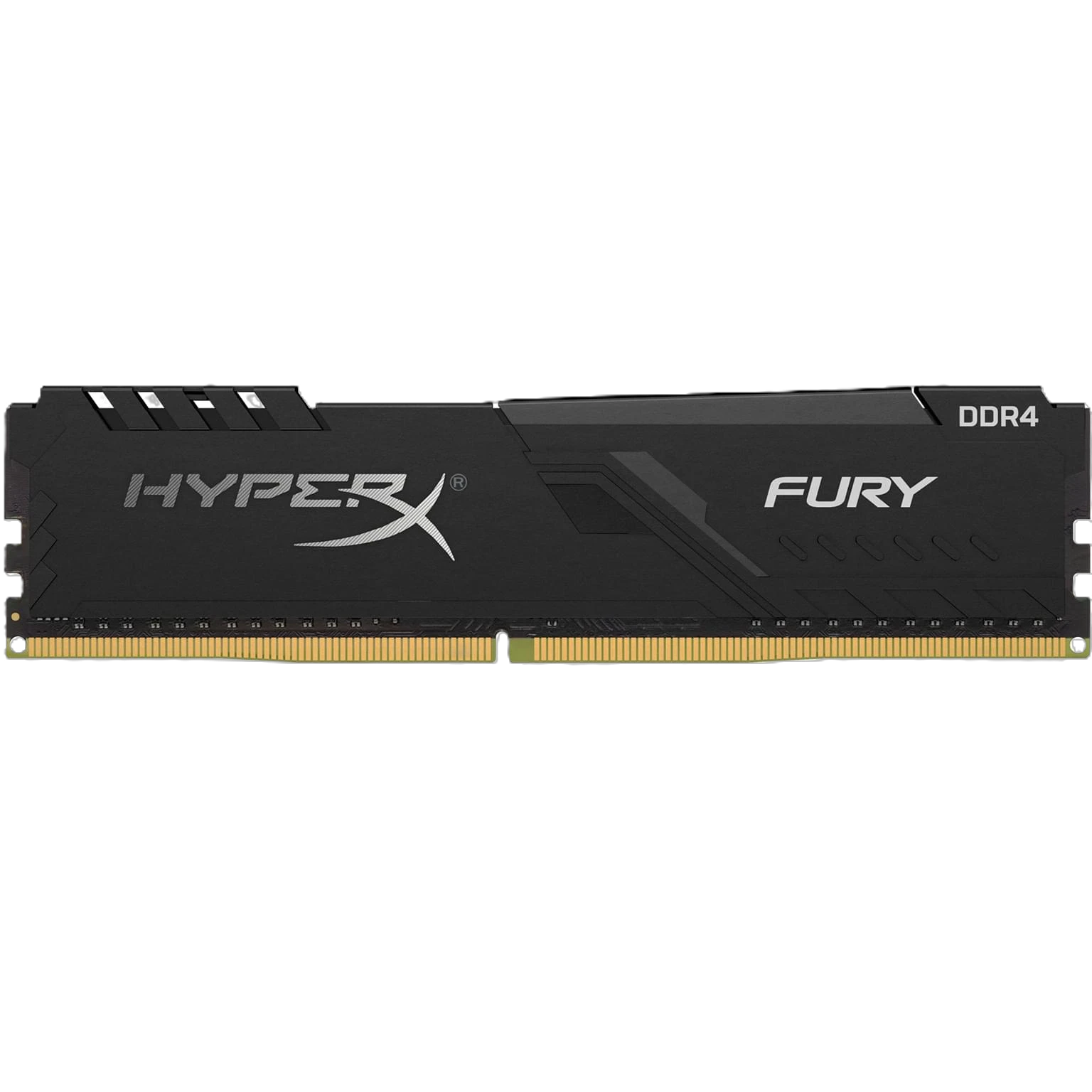 DDR4 16Gb 2666MHz Hyperx Fury Black (HX426C16FB/16) Оперативна пам'ять image 1