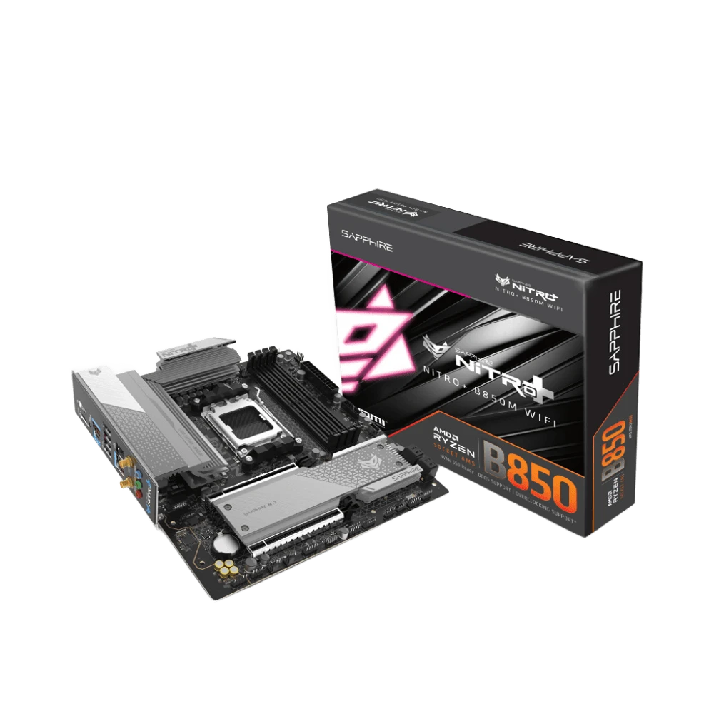 Sapphire NITRO+ B850M WIFI Материнські плати image 1