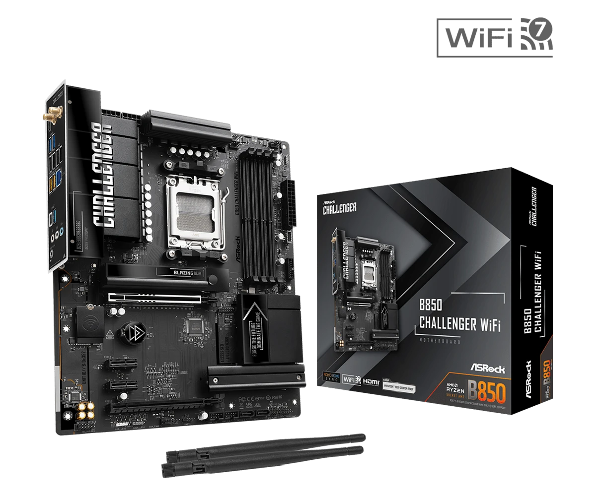 ASRock B850M CHALLENGER WIFI Материнські плати image 1