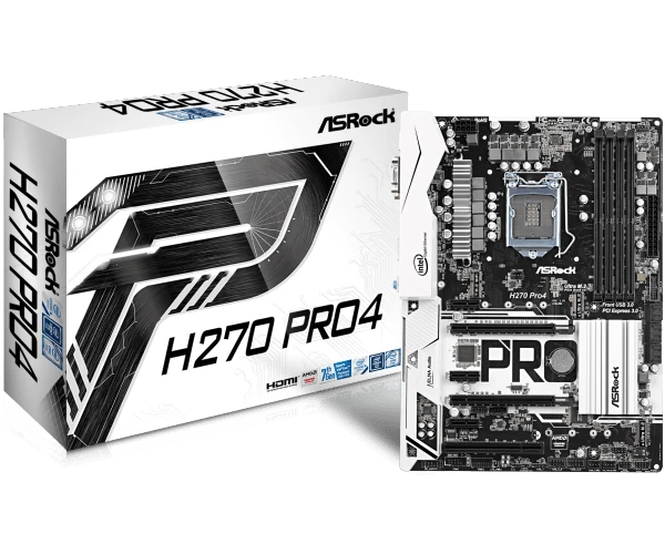 ASRock H270 Pro4 E Материнські плати image 1