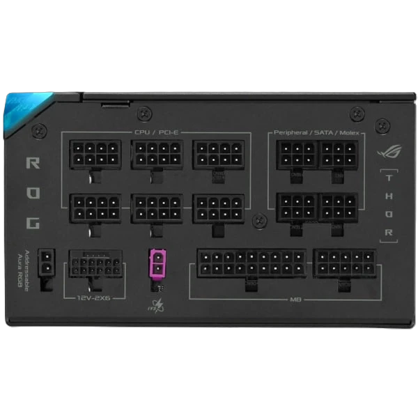 Блок живлення Asus ROG THOR 1000W 80+ Platinum III (90YE00V3-B0NA00) Блоки живлення image 3