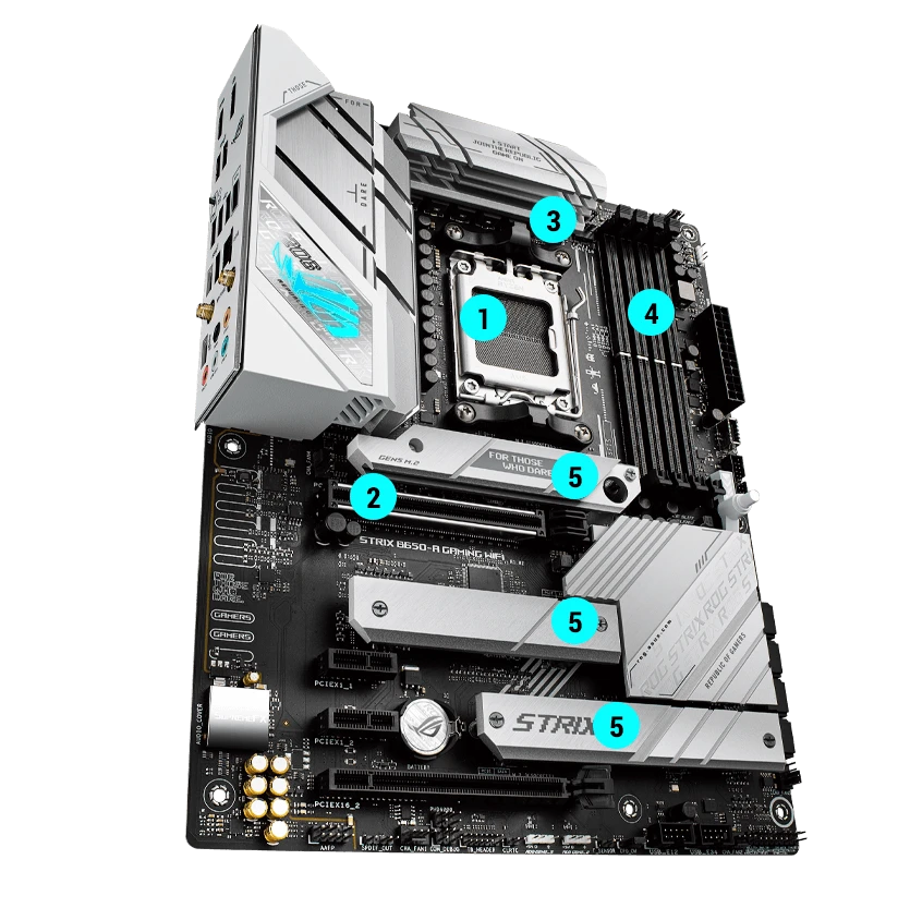 Asus ROG Strix B650-A Gaming WiFi Материнські плати image 5