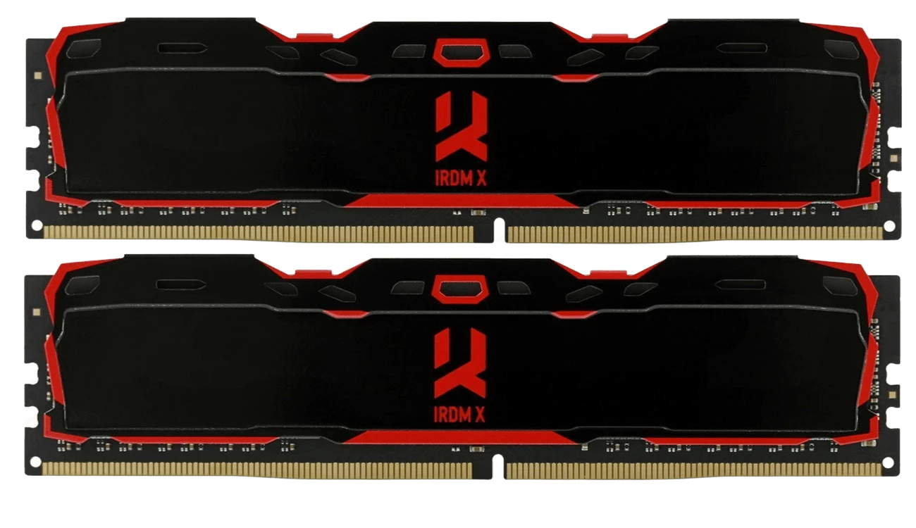 DDR4 16Gb 3200Mhz GOODRAM Iridium X BLACK (IR-X3200D464L16A/16G) Оперативна пам'ять image 1
