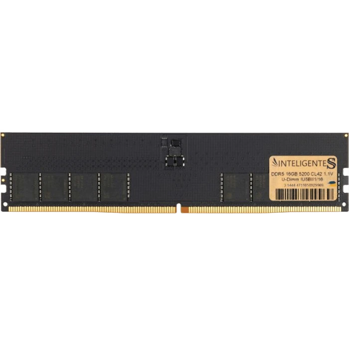 DDR5 16GB 5200MHz INTELIGENTES (IU5BII1/16) Оперативна пам'ять image 1