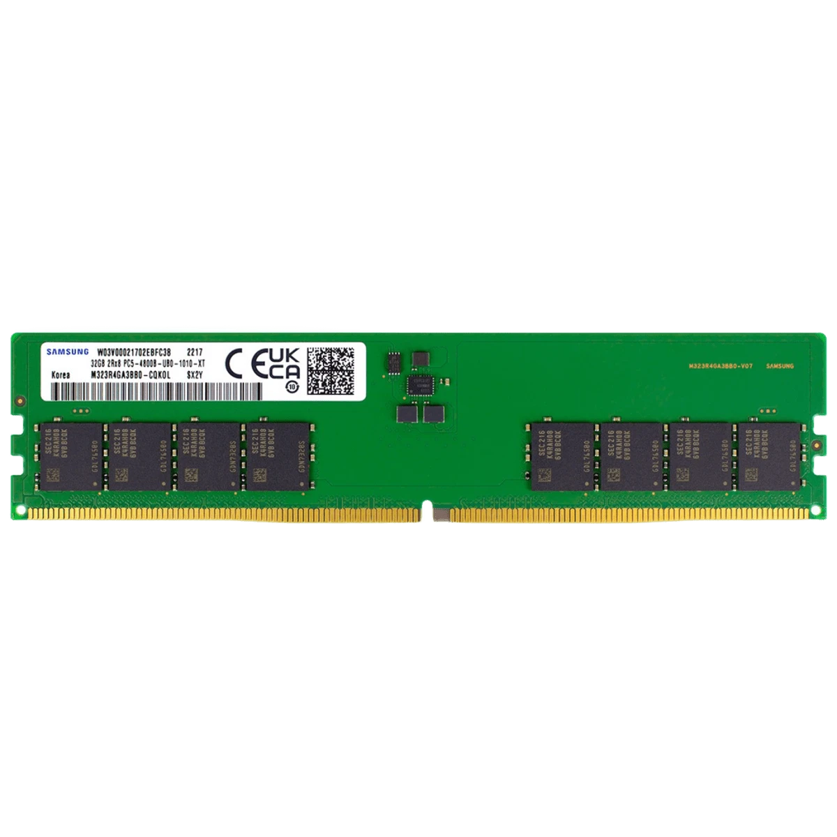 DDR5 32GB 4800MHz Samsung OEM K4RAH086VR Оперативна пам'ять image 1