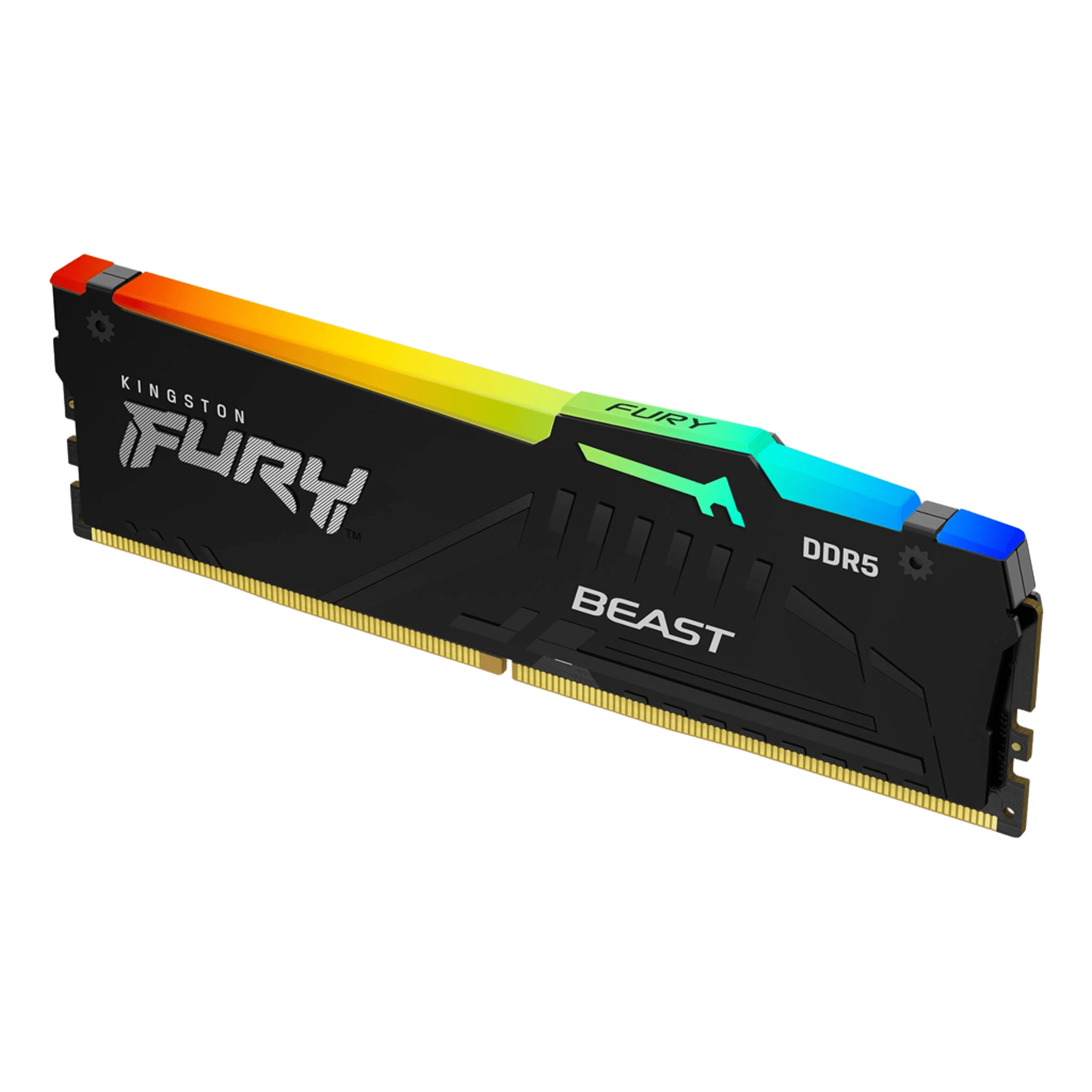 DDR5 32GB 5200MHz Kingston Fury Beast Black RGB EXPO (KF552C40BB2A-32) Оперативна пам'ять image 1