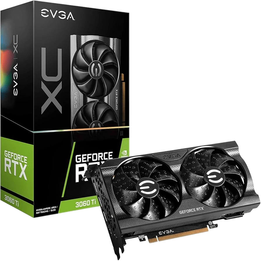 EVGA RTX 3060 Ti XC GAMING (08G-P5-3667-KL) Відеокарти image 1