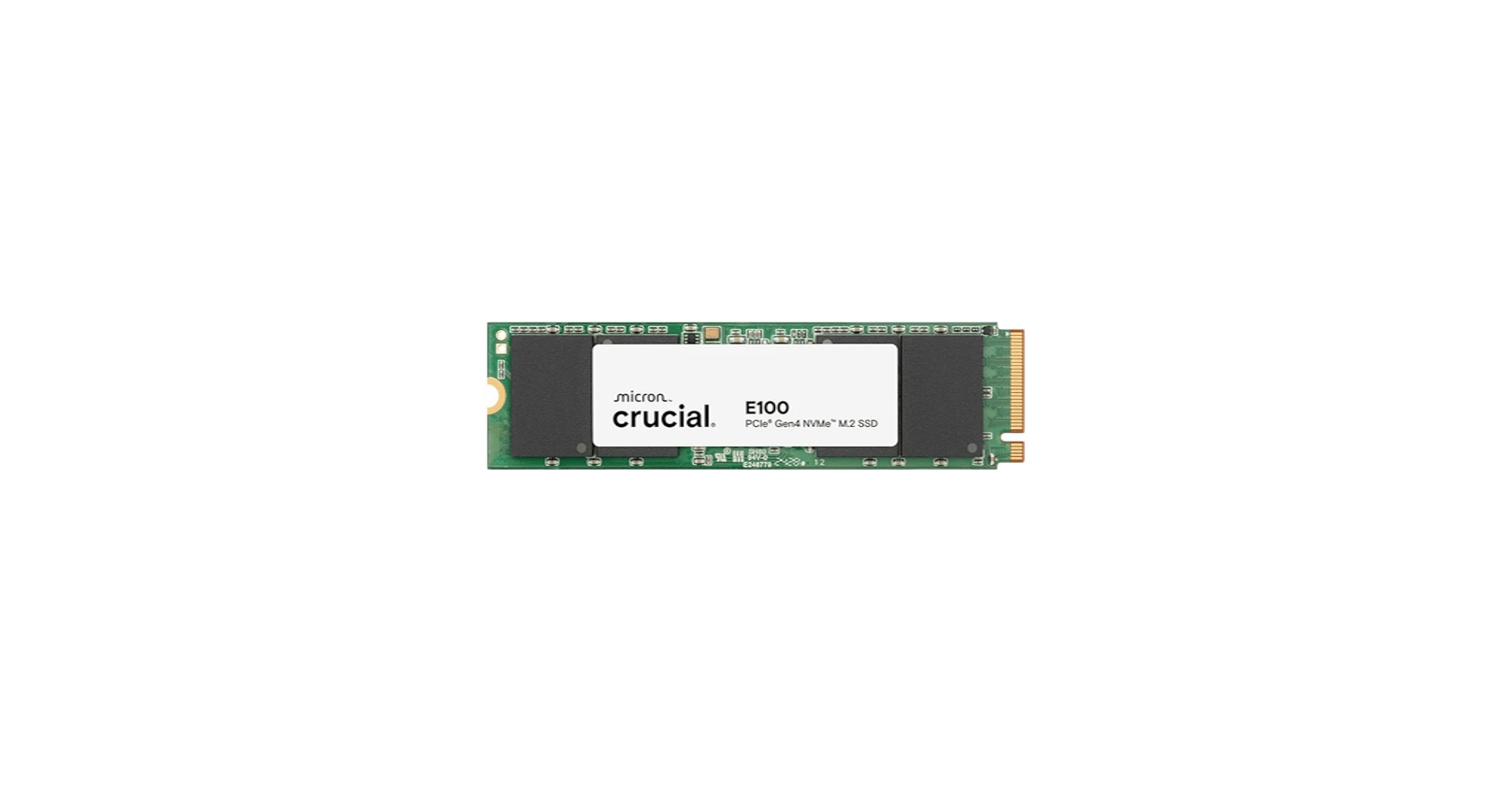 M.2 NVMe 1TB Crucial E100 (CT1000E100SSD8) bulk Накопичувачі image 1