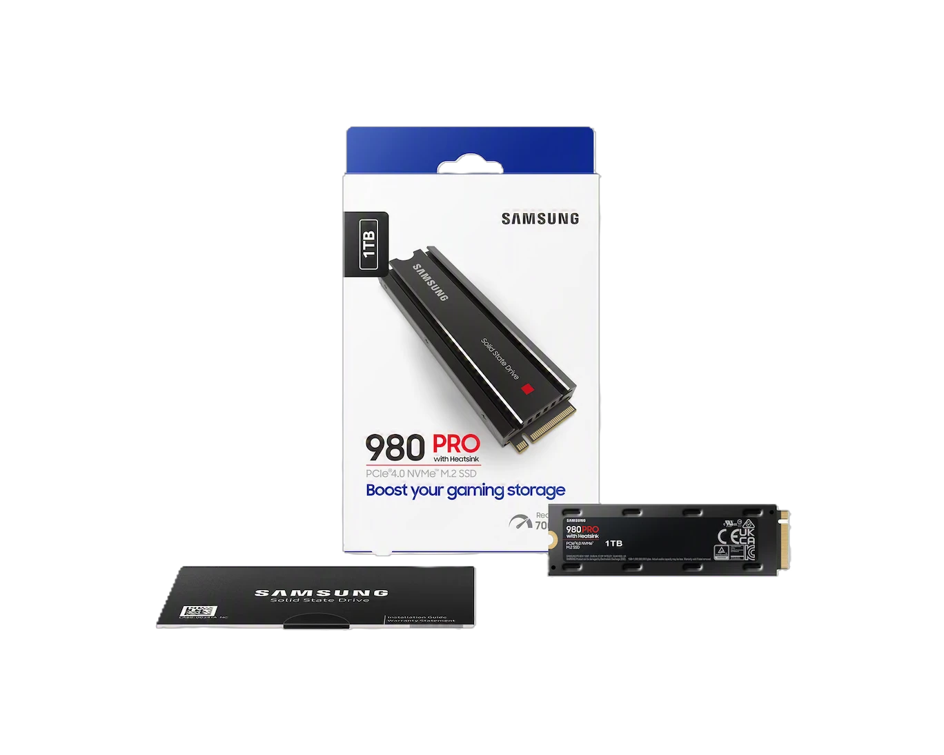 M.2 NVMe 1TB Samsung 980 PRO (MZ-V8P1T0CW) Накопичувачі image 1