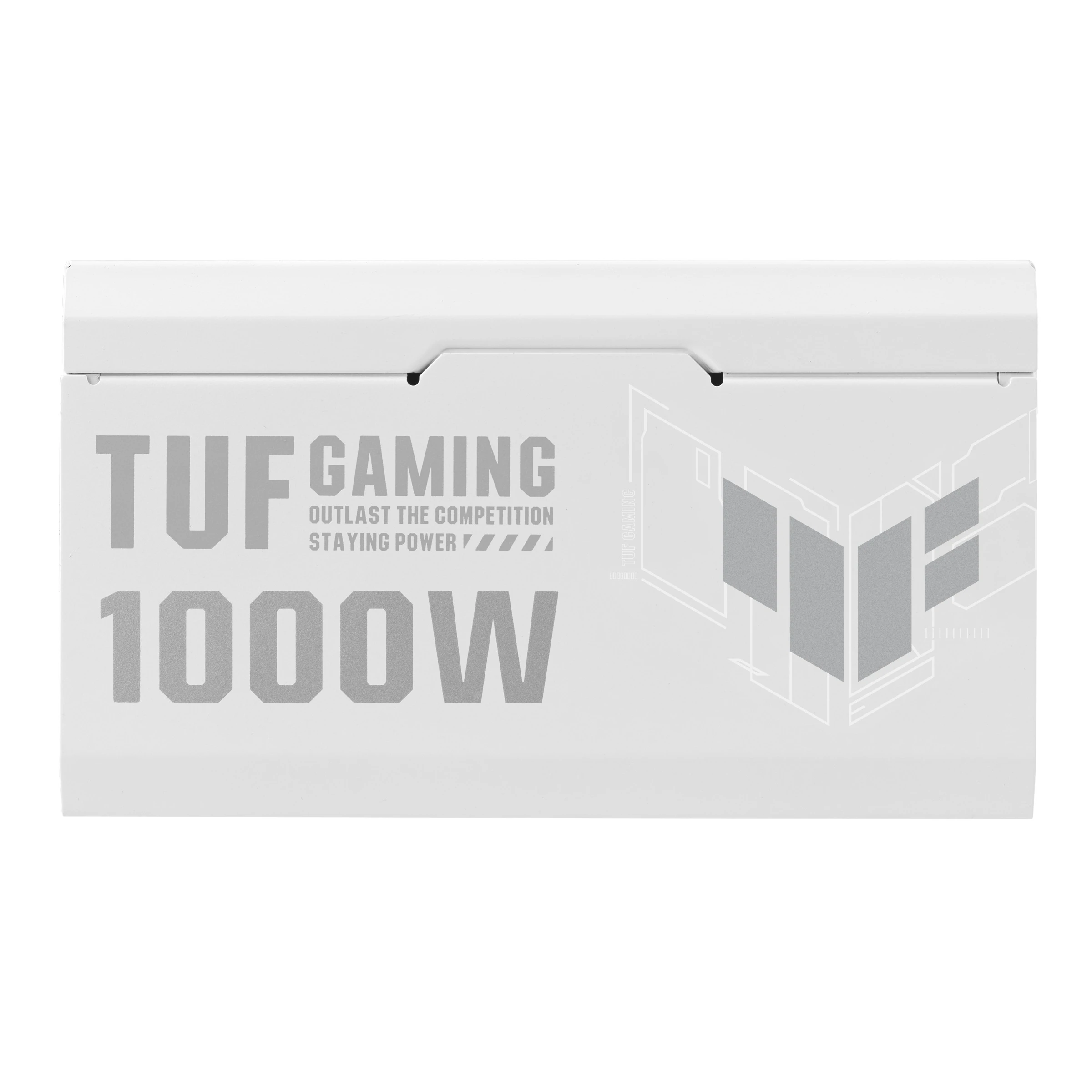 Блок живлення Asus TUF-GAMING-1000G-WHITE PCIE5 1000W Gold (90YE00S5-B0NA00) Блоки живлення image 4