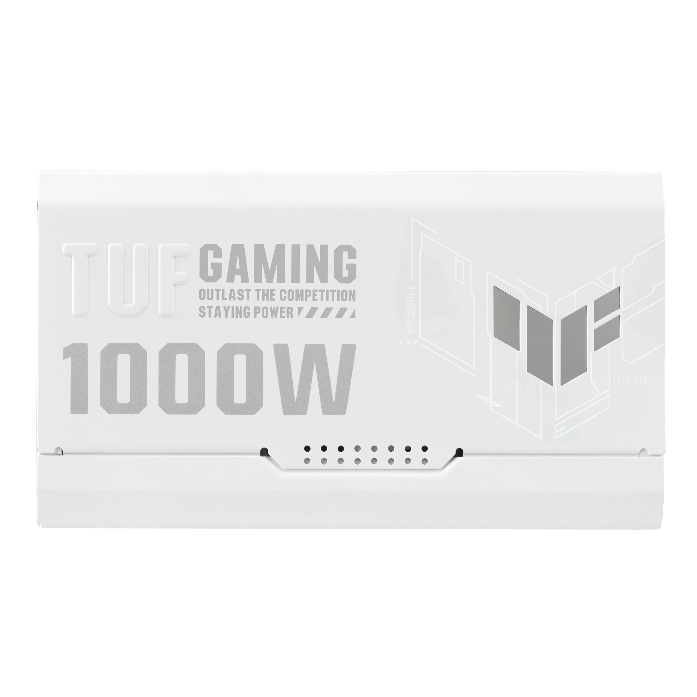Блок живлення Asus TUF-GAMING-1000G-WHITE PCIE5 1000W Gold (90YE00S5-B0NA00) Блоки живлення image 2