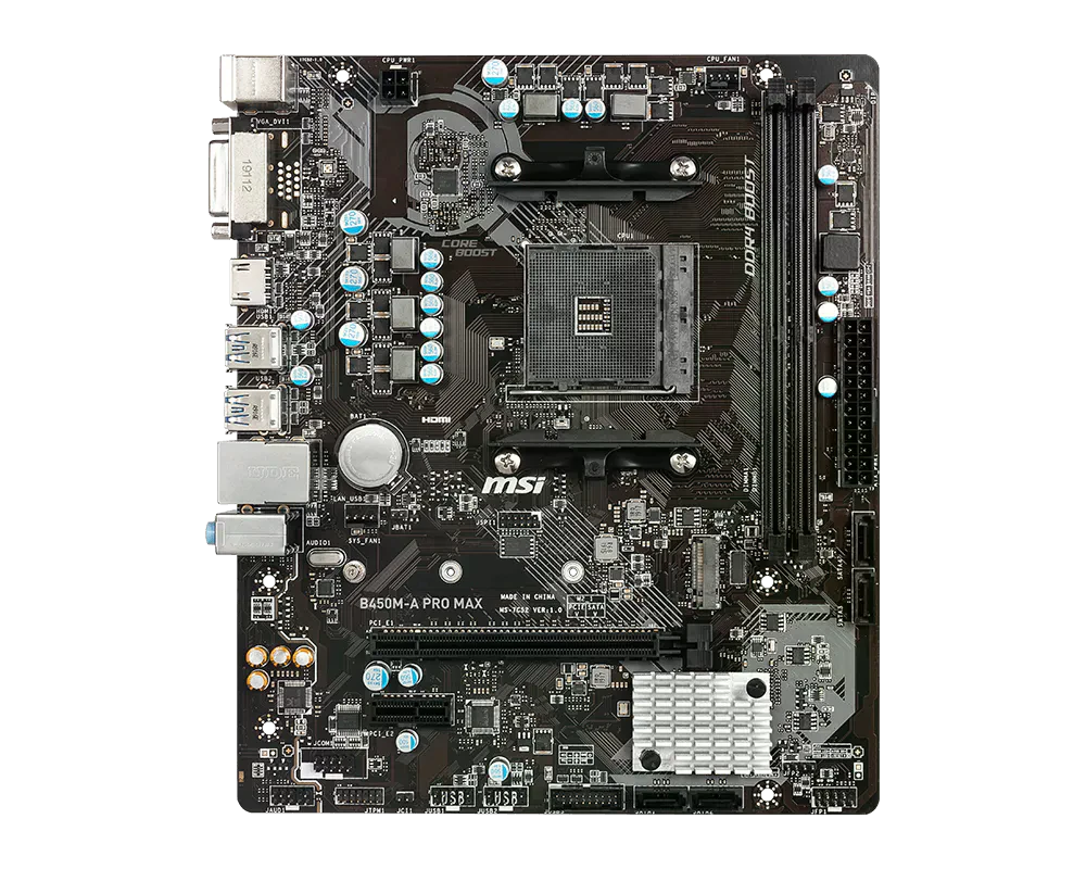 MSI B450M-A PRO MAX Материнські плати image 2