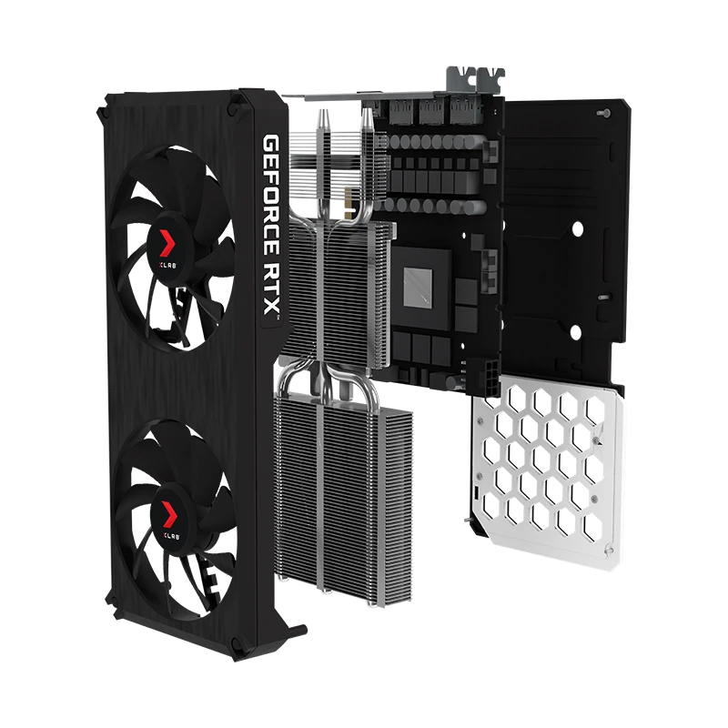 PNY RTX 3060 12GB XLR8 Gaming REVEL EPIC-X RGB DUAL (GMR3060N4JCET2CKTP6AJA) Відеокарти image 2