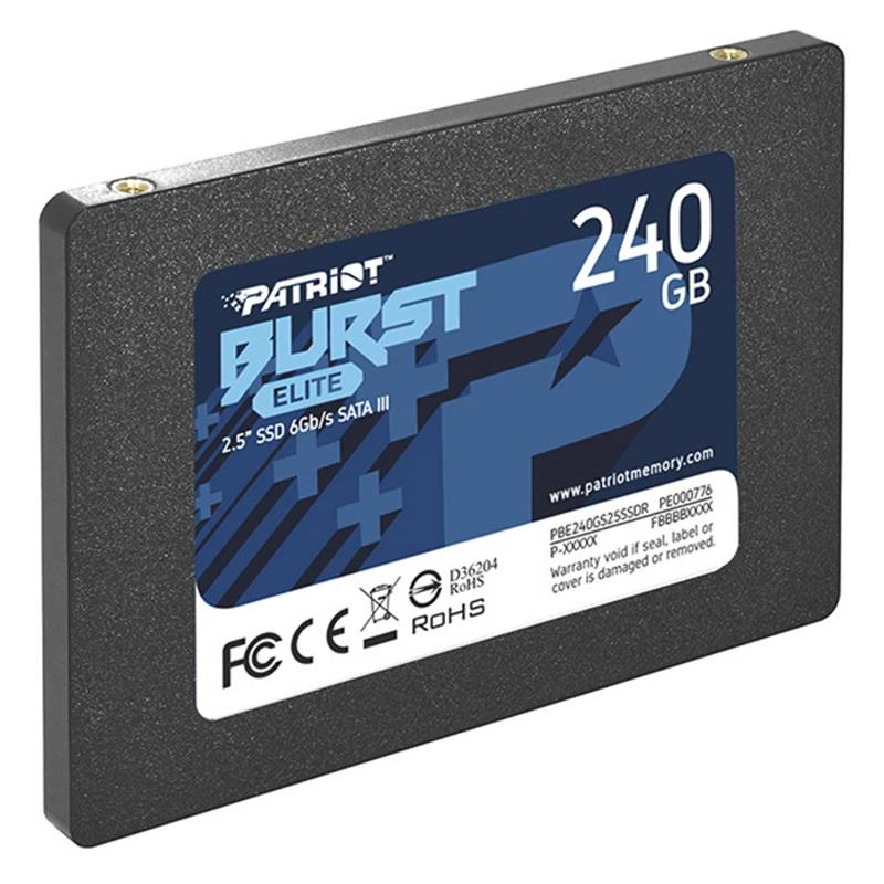SSD 2.5 240GB Patriot Burst Elite (PBE240GS25SSDR) Накопичувачі image 2