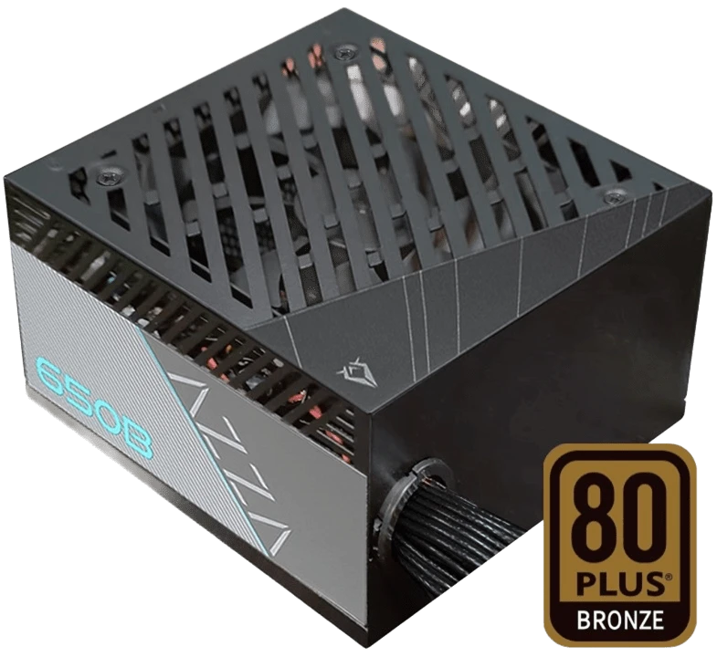 Блок живлення AZZA PSAZ-650W Black (ATX2.0) Блоки живлення image 2
