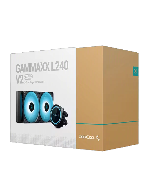 Водяне охолодження DeepCool GAMMAXX L240 V2 (DP-H12RF-GL240V2) (AM4) Охолодження image 1