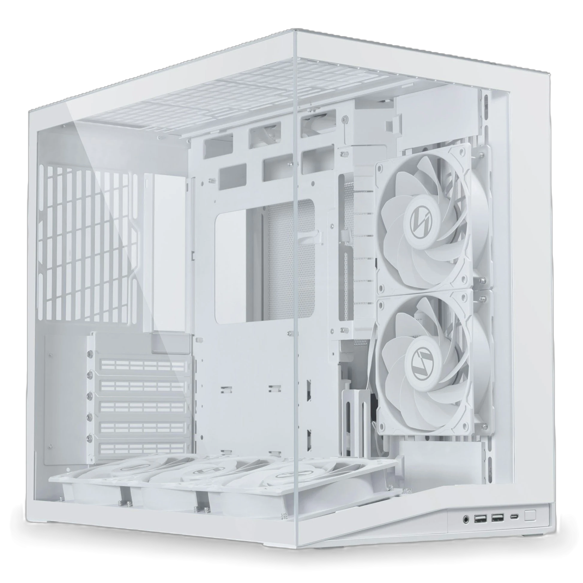 Корпус Lian Li O11 Dynamic Mini V2 Flow White (G99.O11DMIV2FW.00) без БП Корпуси image 1