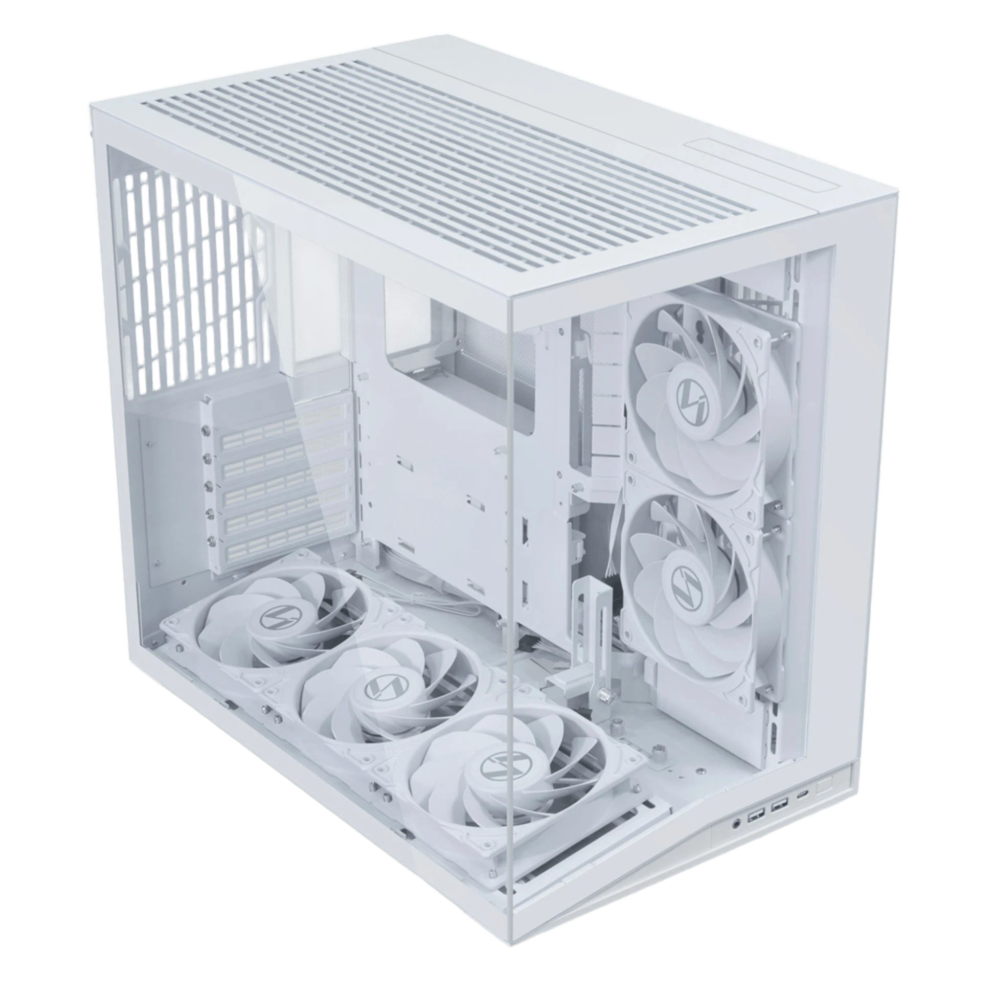 Корпус Lian Li O11 Dynamic Mini V2 Flow White (G99.O11DMIV2FW.00) без БП Корпуси image 3