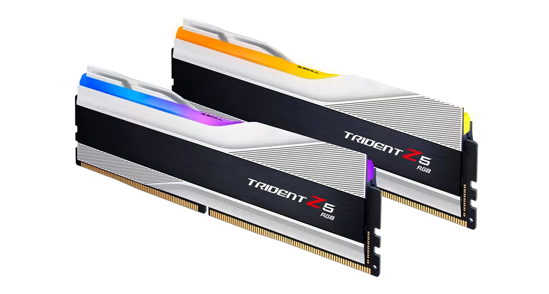 DDR5 32Gb (2x16) 8000MHz G.Skill Trident Z5 RGB Silver (F5-8000J3848H16GX2-TZ5RS) Оперативна пам'ять image 3