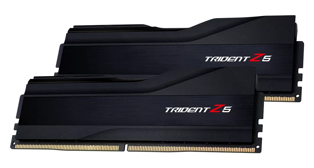 DDR5 64GB (2x32) 6000MHz G.Skill Trident Z5 Black (F5-6000J3238G32GX2-TZ5K) Оперативна пам'ять image 2