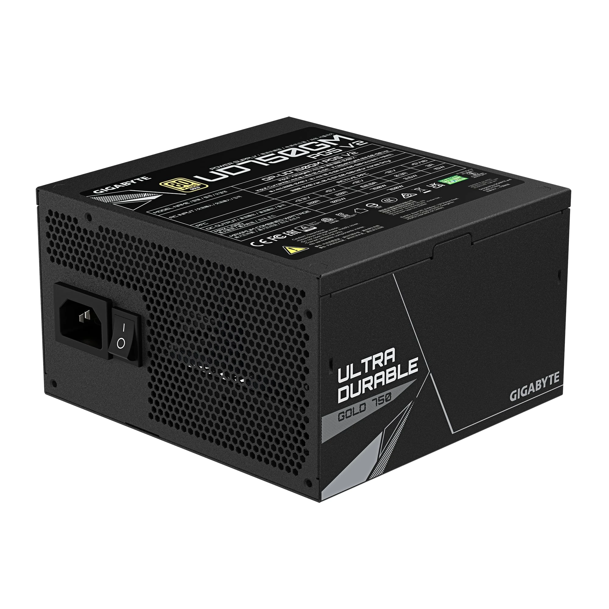 Блок живлення Gigabyte 750W (GP-UD750GM PG5 V2) Блоки живлення image 3