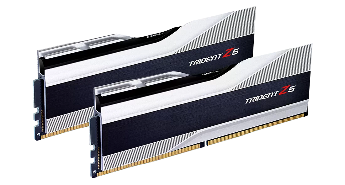 DDR5 64GB (2x32) 6000MHz G.Skill Trident Z5 Silver (F5-6000J3238G32GX2-TZ5S) Оперативна пам'ять image 4