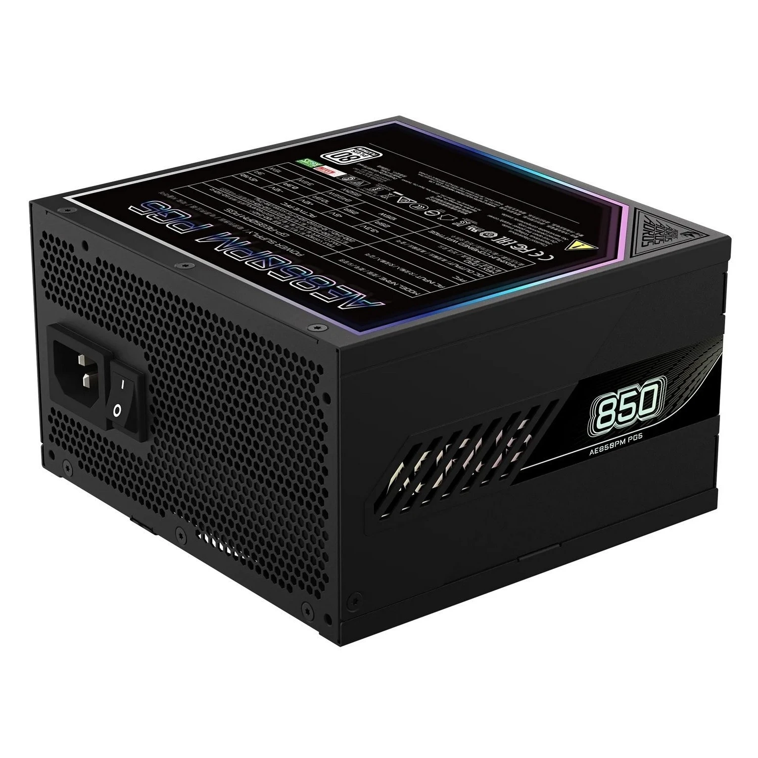 Блок живлення Gigabyte AE850PM PG5 850W (GP-AE850PM PG5) Блоки живлення image 1