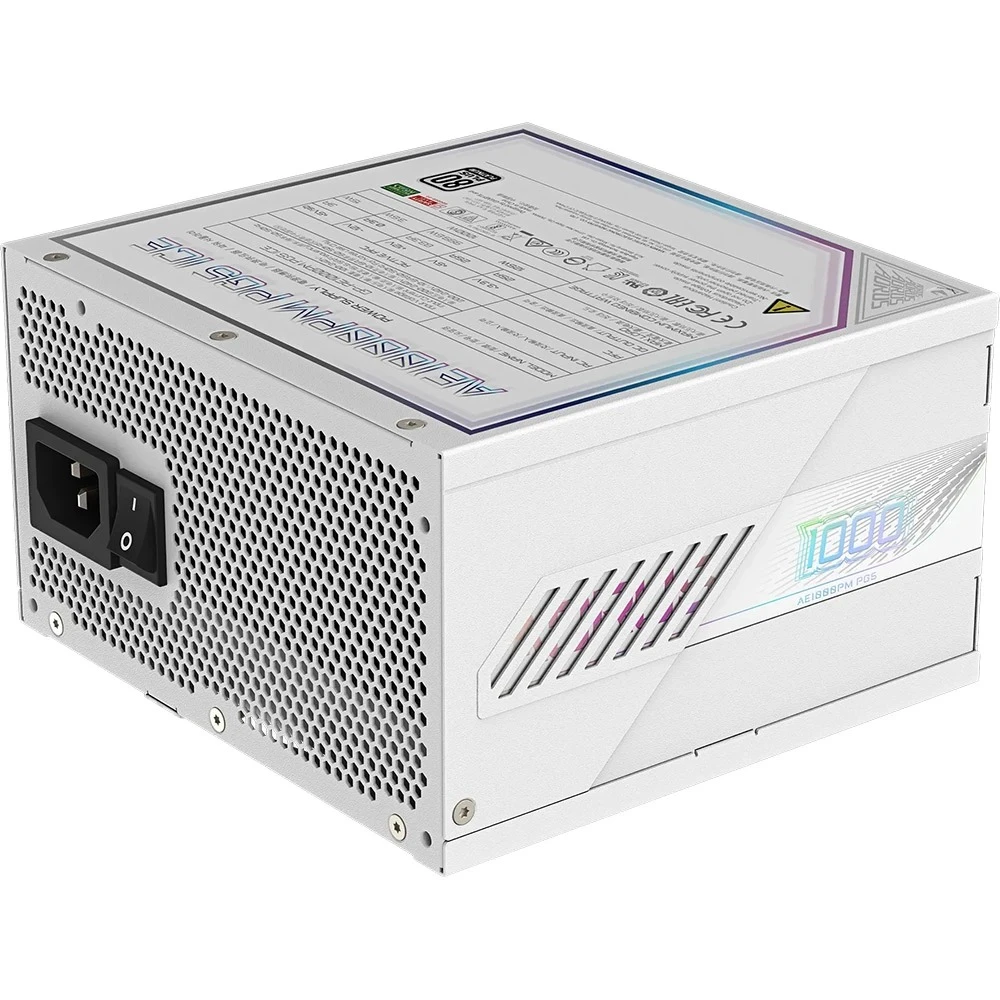 Блок живлення Gigabyte Aorus Elite P1000W 80+ Platinum (GP-AE1000PM PG5 ICE) Блоки живлення image 3