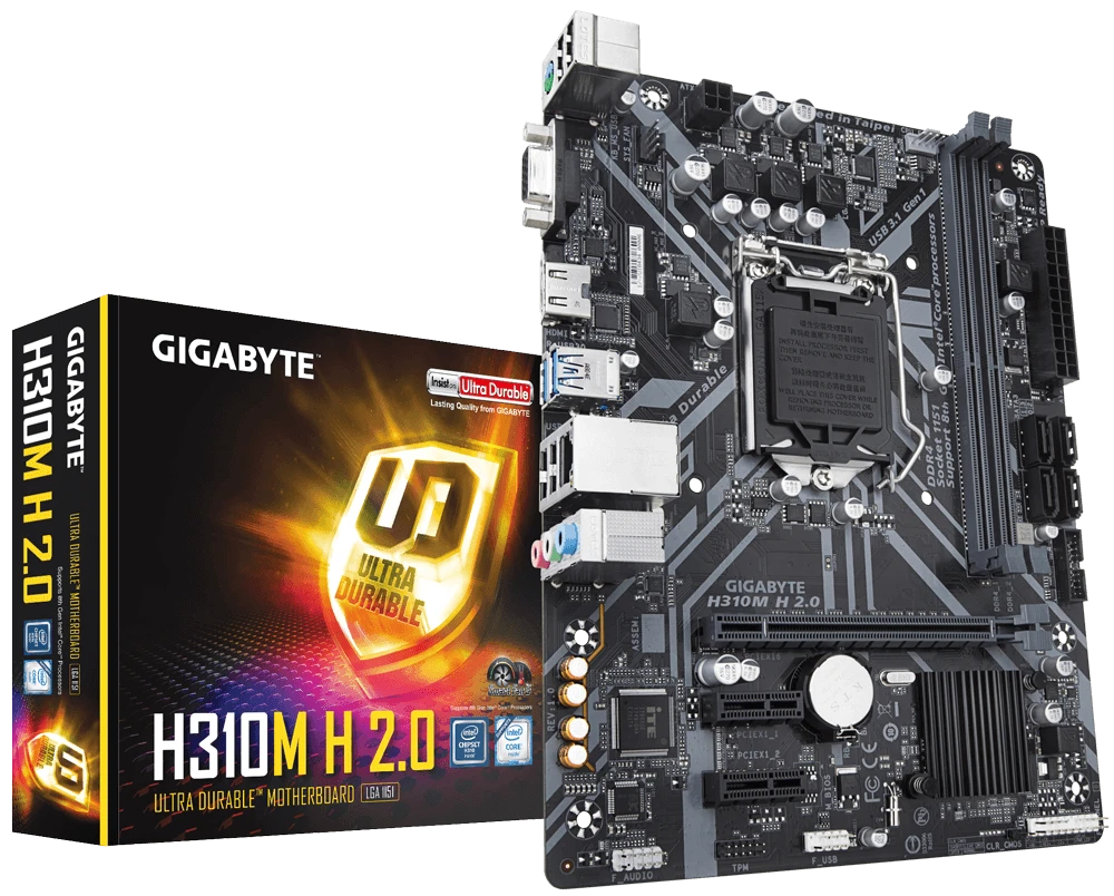 GIGABYTE H310M H 2.0 Материнські плати image 1