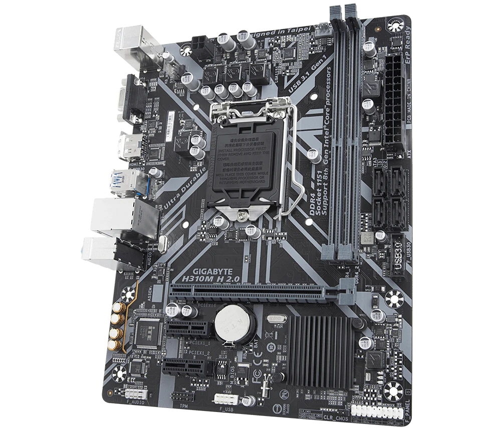 GIGABYTE H310M H 2.0 Материнські плати image 3