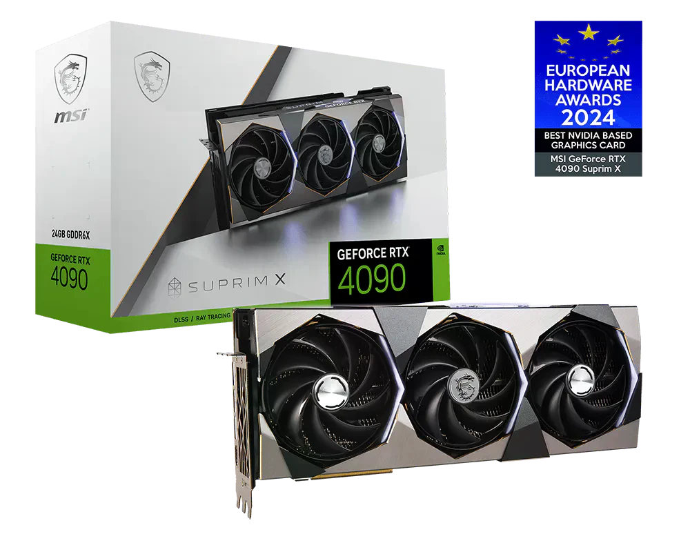 MSI RTX 4090 SUPRIM X 24Gb (RTX 4090 SUPRIM X) Відеокарти image 1