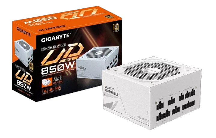 Блок живлення Gigabyte GOLD 850W White (GP-UD850GM PG5W) Блоки живлення image 1