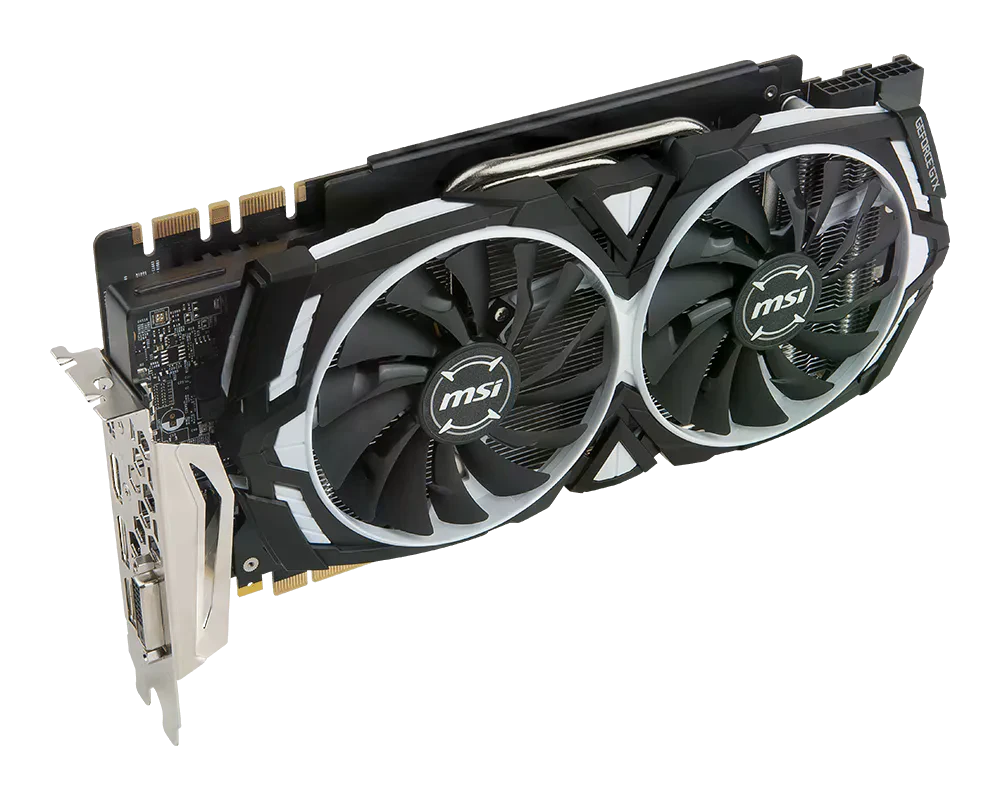 MSI GTX 1080 Ti 11Gb ARMOR OC (1080Ti 11Gb ARMOR OC) Відеокарти image 3