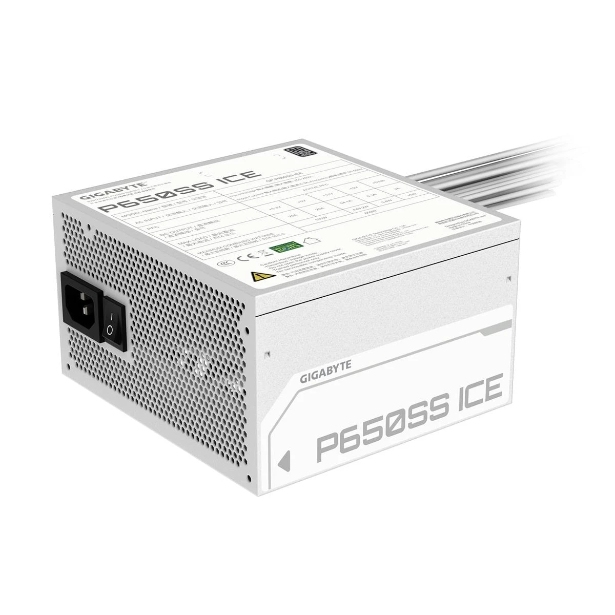 Блок живлення Gigabyte P650SS ICE (GP-P650SS ICE) Блоки живлення image 2