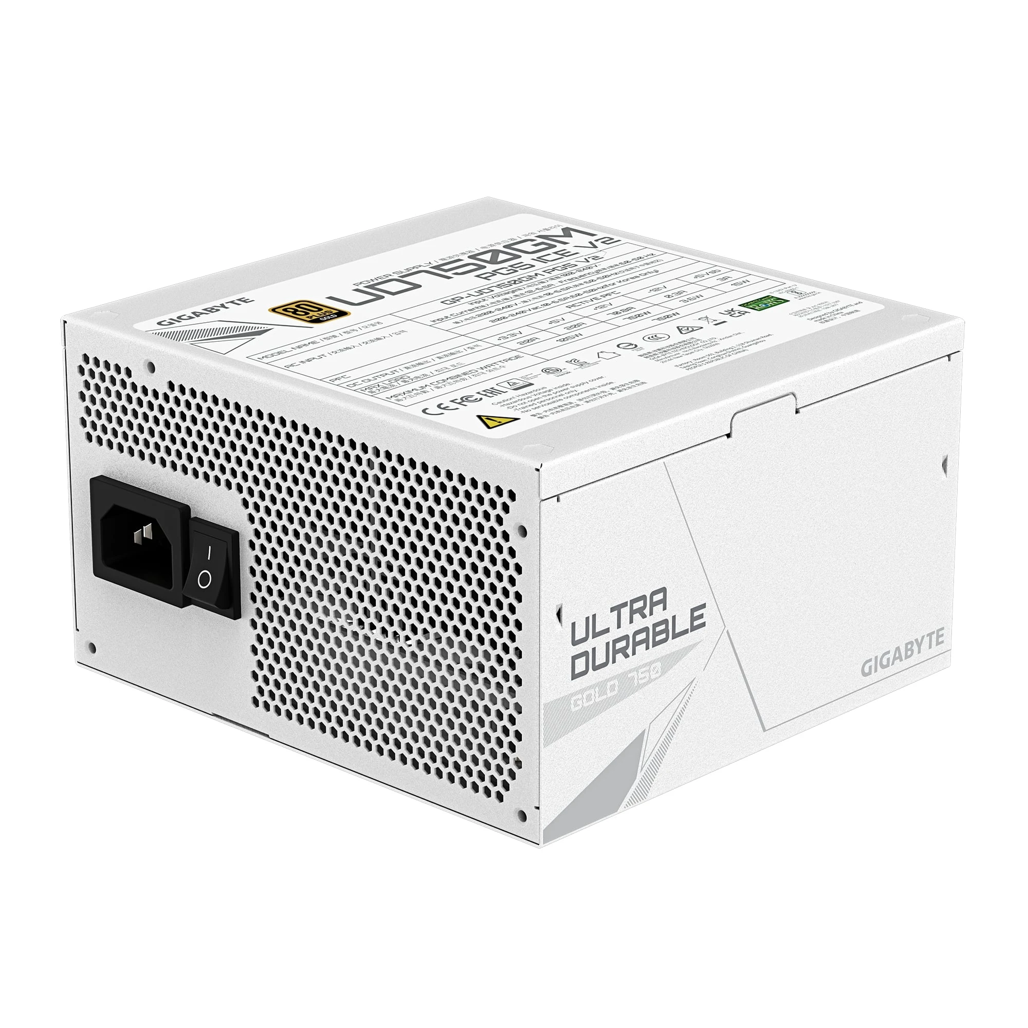 Блок живлення Gigabyte UD750GM PG5 ICE (GP-UD750GM PG5 ICE) Блоки живлення image 4