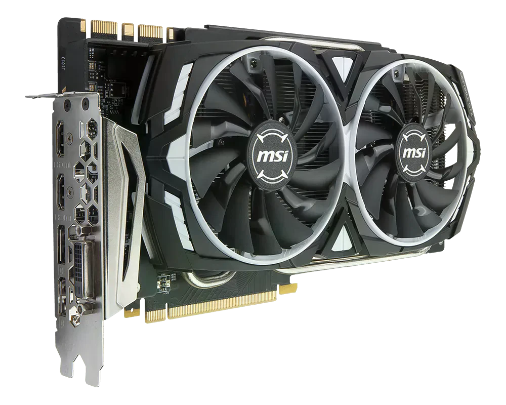 MSI GTX 1080 Ti 11Gb ARMOR OC (БК)  (1080Ti 11Gb ARMOR OC)  Відеокарти image 2