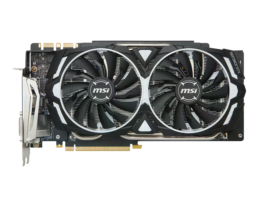 MSI GTX 1080 Ti 11Gb ARMOR OC (БК)  (1080Ti 11Gb ARMOR OC)  Відеокарти image 4