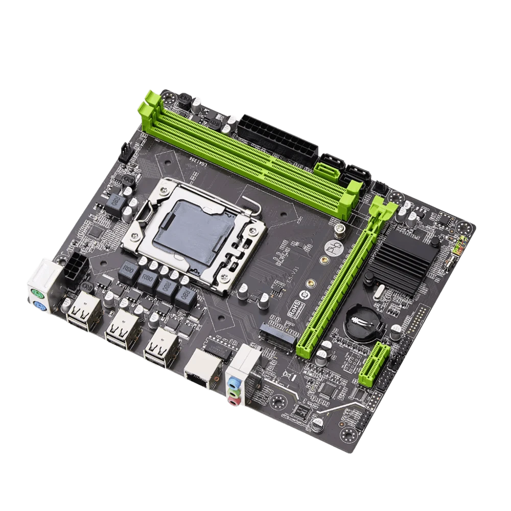 Qiyida X79 E5 V32 LGA 1356 Материнські плати image 1