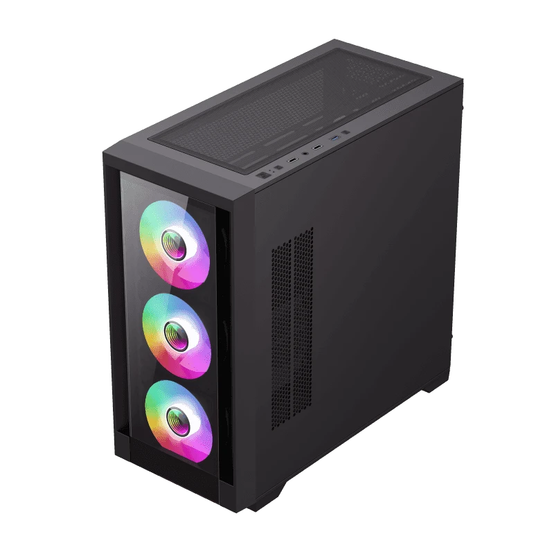 Корпус GAMEMAX Defender TG Black Корпуси image 1
