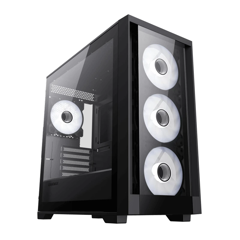 Корпус GAMEMAX Defender TG Black Корпуси image 4