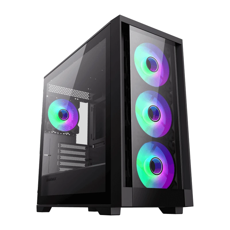 Корпус GAMEMAX Defender TG Black Корпуси image 3