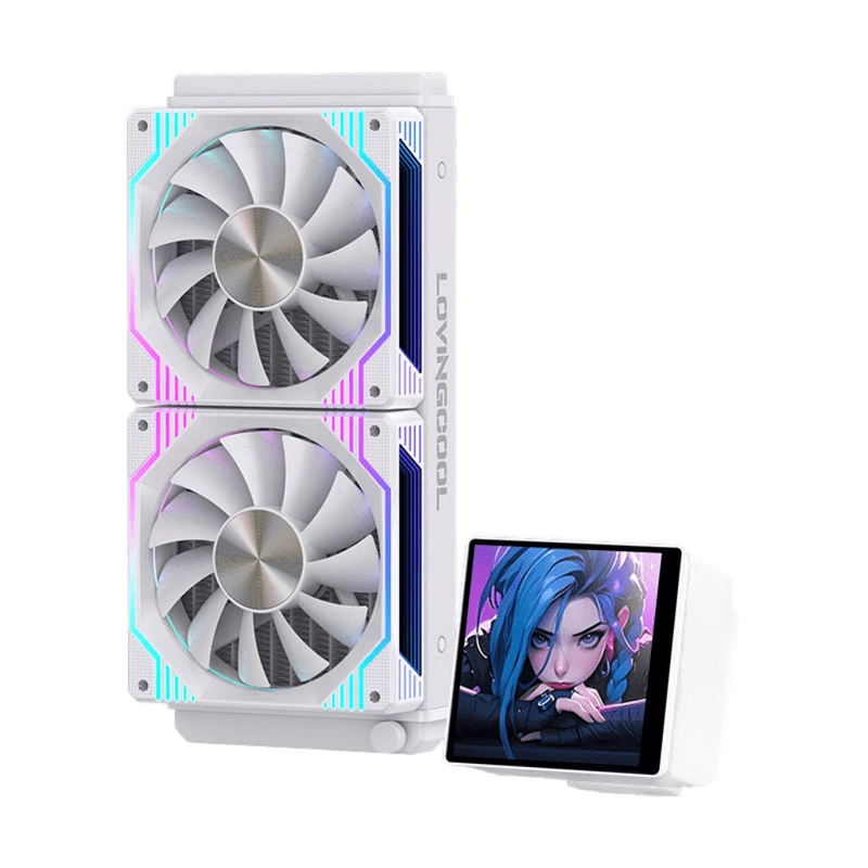 Водяне охолодження LovinCool 240 White (DP240--01) Охолодження image 2