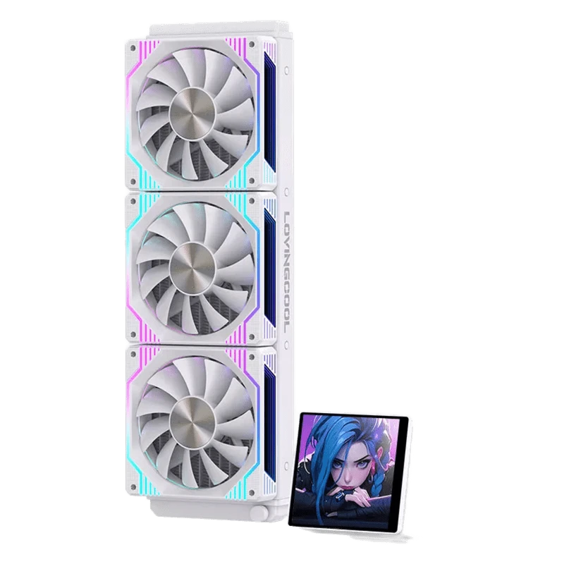 Водяне охолодження LovinCool 360 White Без вентиляторів (DP-360-01) Охолодження image 1